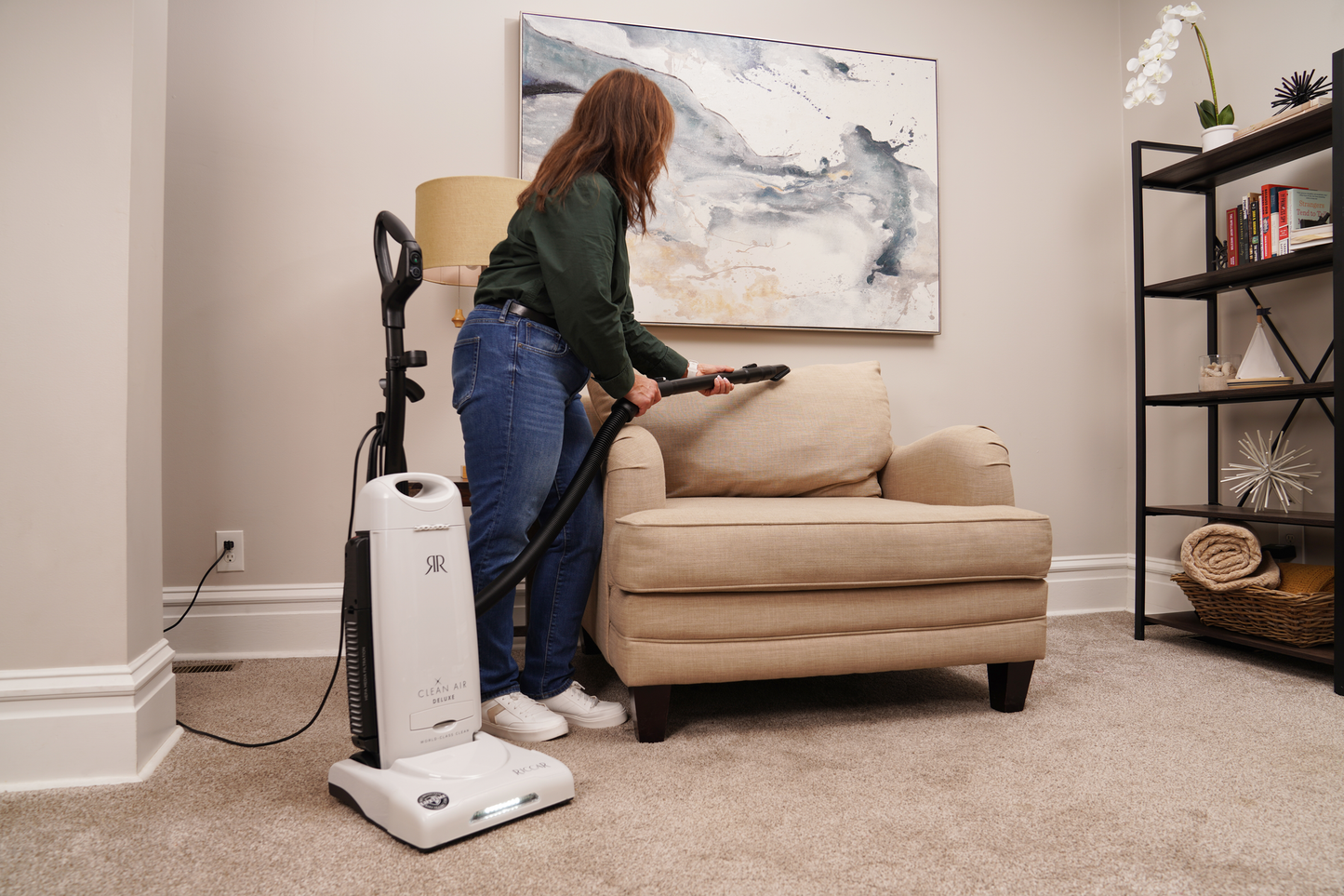 Riccar R27D Clean Air Deluxe Upright Vacuum