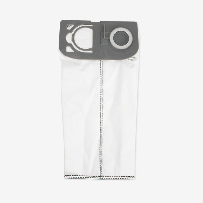 White vacuum bag with gray top on a white background